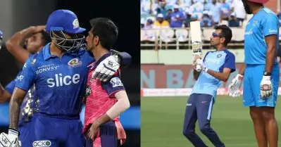ഞാനാണ് സൂര്യകുമാര്‍ യാദവിനെ ബാറ്റിങ് പഠിപ്പിച്ചത്, അത് മറന്ന് പോവരുത്; കുല്‍ദീപിനോട് ചഹല്‍