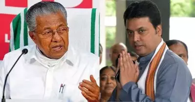 കേരളത്തില്‍ സി.പി.ഐ.എമ്മിന് മുഖ്യമന്ത്രി മാത്രമേയുള്ളു; സര്‍ക്കാരിലെ മറ്റ് സ്ഥാനങ്ങളിലുള്ളവര്‍ ഏത് കുടുംബങ്ങളില്‍ നിന്നാണെന്ന് നോക്കൂ: ബിപ്ലബ് കുമാര്‍ ദേബ്