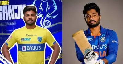 ‘മഞ്ഞപ്പടയുടെ കുടുംബത്തിലേക്ക് സ്വാഗതം സഞ്ജു’; പുതിയ പ്രഖ്യാപനവുമായി കേരള ബ്ലാസ്റ്റേഴ്‌സ്