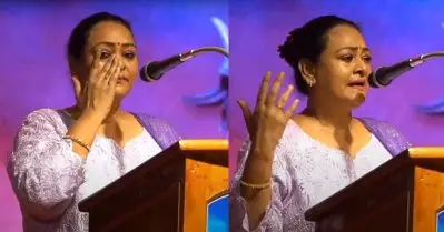 അന്ന് മാളില്‍ വരുന്നത് പ്രശ്‌നമായി, ഇത് ശിവ ഭഗവാന്‍ നല്‍കിയ നീതി; ശിവരാത്രി ആഘോഷ വേദിയില്‍ കണ്ണ് നിറഞ്ഞ് ഷക്കീല