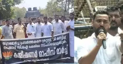 ‘ശവം റോഡിലൂടെ ഒഴുകും’; സി.ഐക്കെതിരെ ബി.ജെ.പി നേതാക്കളുടെ കൊലവിളി പ്രസംഗം