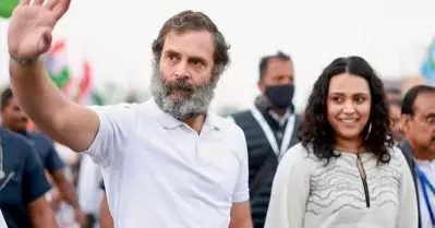 രാഹുൽ ​ഗാന്ധിയെ പുറത്താക്കാമെങ്കിൽ സ്ഫോടനക്കേസ് പ്രതി എം.പിയായി തുടരുന്നതിന്റെ അടിസ്ഥാനമെന്ത്; ബി.ജെ.പിയെ രൂക്ഷമായി വിമർശിച്ച് സ്വര ഭാസ്ക്കർ