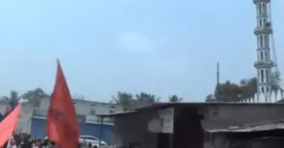 കര്‍ണാടകയില്‍ മുസ്‌ലിം പള്ളിക്കും വീടുകള്‍ക്കും നേരെ കല്ലെറിഞ്ഞ് ഹിന്ദുത്വവാദികള്‍