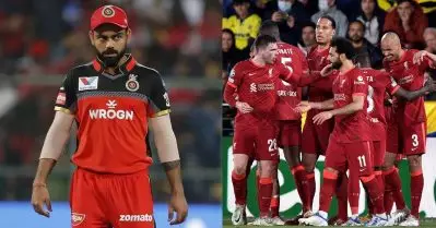 വലിച്ചതാണോ അതോ കൂട്ടിയിട്ട് കത്തിച്ചതോ? കോഹ്‌ലിക്ക് അപമാനമാണ്; കോഹ്‌ലിക്ക് തുല്യനായി ലിവര്‍പൂള്‍ താരത്തെ പ്രഖ്യാപിച്ചതിന് പിന്നാലെ കലിപ്പായി ആരാധകര്‍