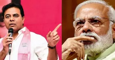 ‘മോദി തീക്കൊള്ളി കൊണ്ട് തല ചൊറിയുന്നു’; രാഷ്ട്രീയ പകപോക്കലൊക്കെ വേറെയെവിടെയെങ്കിലും ചെലവാക്കിയാല്‍ മതി: കെ.ടി. രാമറാവു
