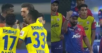 ഗോളടിച്ചത് ഛേത്രി, ഇറങ്ങിപ്പോയത് ബ്ലാസ്‌റ്റേഴ്‌സ്, എയറിലായത് പന്ത്!! പരിക്ക് പറ്റി കിടക്കുന്ന അങ്ങേരെ വെറുതെ വിടടേയ് എന്ന് ആരാധകര്‍
