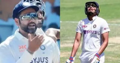വീഡിയോ: ക്യാപ്റ്റനാണെന്ന് കരുതി എന്ത് തോന്ന്യാസവും കാണിക്കാം എന്നാണോ; ഗില്ലിനെ പരസ്യമായി അപമാനിച്ച് രോഹിത്