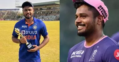 ‘സഞ്ജു സാംസണ്‍ സഞ്ജു ശര്‍മയോ സഞ്ജു ഠാക്കൂറോ ആയി ബി.ജെ.പിയില്‍ ചേര്‍ന്നാല്‍ തീരാവുന്ന പ്രശ്‌നമേയുള്ളൂ’