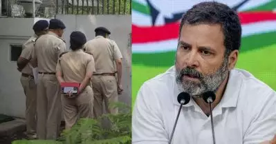 നോട്ടീസയച്ച് മൂന്ന് ദിവസത്തിന് ശേഷം ദല്‍ഹി പൊലീസ് വസതിയില്‍; നാല് പേജ് വരുന്ന മറുപടി നല്‍കി രാഹുല്‍ ഗാന്ധി