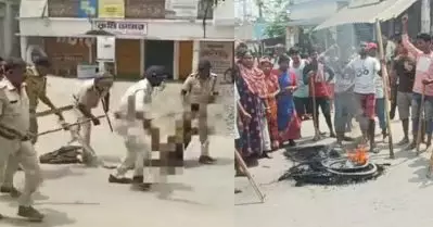 ബലാത്സംഗത്തിനിരയായ പെണ്‍കുട്ടിയുടെ മൃതദേഹം പൊലീസ് റോഡിലൂടെ വലിച്ചിഴച്ചു; വ്യാപക പ്രതിഷേധം
