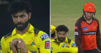 അപ്പോള്‍ ഞാനാരായി എന്ന് ക്ലാസന്‍ ചിന്തിച്ചു കാണണം; കട്ടക്കലിപ്പില്‍ ക്ലാസിക് പ്രതികാരവുമായി ജഡ്ഡു; വീഡിയോ