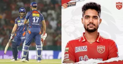 അരങ്ങേറ്റക്കാരന് ആശംസ പറഞ്ഞ വാക്കുകള്‍ അറംപറ്റിയല്ലോ പഞ്ചാബേ😔😥 അവനും മൊഹാലിക്കും എന്നും ഇത് ഓര്‍മയുണ്ടാകും