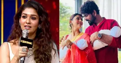 അദ്ദേഹമാണ് കുട്ടികളുടെ പേര് പറയേണ്ടത്, അദ്ദേഹത്തിന് പ്രശ്‌നമില്ലാത്തതുകൊണ്ട് ഞാന്‍ പറയാം; പൊതുവേദിയില്‍ നയന്‍താര