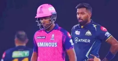 ‘കിട്ടിയോ? ഇല്ല, ചോദിച്ചുവാങ്ങി’; സഞ്ജുവിനെ പ്രകോപിപ്പിക്കാന്‍ ചെന്ന പാണ്ഡ്യക്ക് തിരിച്ചടി: വീഡിയോ
