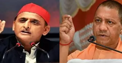 വ്യാജ ഏറ്റമുട്ടലിലൂടെ രാജ്യത്തെ പ്രശ്‌നങ്ങളില്‍ നിന്ന് ബി.ജെ.പി വ്യതിചലിക്കുന്നുവെന്ന് അഖിലേഷ് യാദവ്; പൊലീസിനെ അഭിനന്ദിച്ച് യോഗി