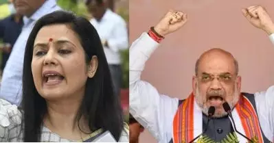ബീഹാറില്‍ കലാപകാരികള്‍ക്ക് തൂക്കൂകയര്‍; ഗുജറാത്തില്‍ പീഡന വീരന്മാര്‍ക്ക് സ്വീകരണവും; അമിത് ഷായെ പരിഹസിച്ച് മഹുവ മൊയ്ത്ര