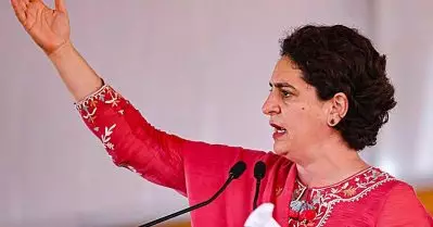 താരങ്ങളുടെ ശബ്ദത്തെ സര്‍ക്കാര്‍ ബൂട്ടുകള്‍ കൊണ്ട് ചവിട്ടിമെതിക്കുന്നു; ഈ അനീതി ജനങ്ങള്‍ കാണുന്നുണ്ട്: പ്രിയങ്ക ഗാന്ധി