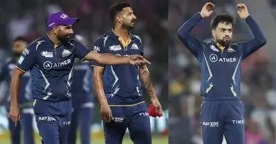 ആരും തോറ്റ് കൊടുക്കാനില്ല; പരസ്പരം പോരടിച്ച് ടൈറ്റന്‍സിന്റെ ത്രീ മെന്‍ ആര്‍മി!