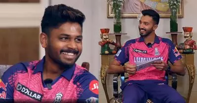 മനസിലായോ… കളിക്കണമെങ്കില്‍ ഇങ്ങേരെ ചിരിപ്പിച്ചാല്‍ മതി; ടീമിലെത്താനുള്ള എളുപ്പവഴി പറഞ്ഞ് ഡി.ഡി.പി; പൊട്ടിച്ചിരിച്ച് സഞ്ജു; വീഡിയോ