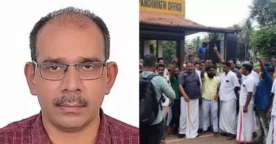 പഞ്ചായത്തുമായി നിരന്തര തര്‍ക്കം; ഒടുവില്‍ പരാതികളും രേഖകളും സഞ്ചിയിലാക്കി കഴുത്തില്‍ തൂക്കി റസാഖിന്റെ ആത്മഹത്യ