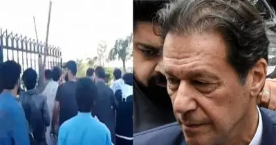 ഇമ്രാന്‍ ഖാന്റെ അറസ്റ്റില്‍ പ്രതിഷേധം രൂക്ഷം; സൈനിക ആസ്ഥാനത്തേക്ക് ഇരച്ച് കയറി പാര്‍ട്ടി പ്രവര്‍ത്തകര്‍