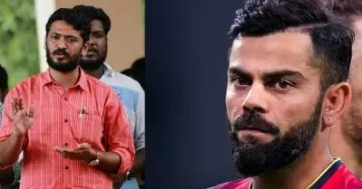 ആനക്കാര്യത്തില്‍ പ്രതികരണം; ഗുസ്തി താരങ്ങളുടെ സമരത്തില്‍ മൗനം; കോഹ്ലിയെ വിമര്‍ശിച്ച് വി.പി സാനു