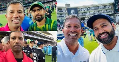 ഫൈനലില്‍ തോറ്റ ക്യാപ്റ്റന്‍മാര്‍ എന്നും ഇങ്ങേരുടെ പ്രിയപ്പെട്ടവരായിരുന്നു; പതിവ് തെറ്റിക്കാതെ കുമാര്‍ ധര്‍മസേന; ഇത് വല്ല നേര്‍ച്ചയുമാണോ എന്ന് സോഷ്യല്‍ മീഡിയ