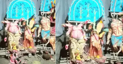 ബംഗ്ലാദേശിലെ ദുര്‍ഗ ക്ഷേത്രത്തിലെ വിഗ്രഹങ്ങള്‍ തകര്‍ത്തു; പ്രതി അറസ്റ്റില്‍