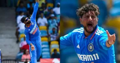 റെക്കോഡ് അലേര്‍ട്ട് 🚨 🚨, ചരിത്രത്തിലാദ്യം ; വല്ലാത്തൊരു റെക്കോഡുമായി കുല്‍ദീപ് – ജഡേജ സഖ്യം