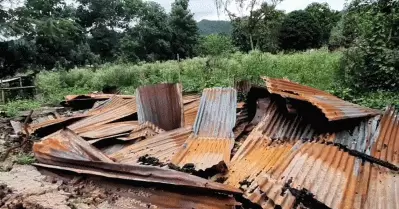 മണിപ്പൂരില്‍ സ്വാതന്ത്ര്യ സമര സേനാനിയുടെ ഭാര്യയെ വീടിനുള്ളില്‍ പൂട്ടിയിട്ട് തീകൊളുത്തി