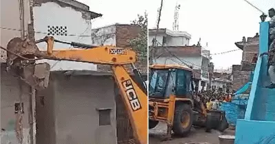 പന്ത്രണ്ടുകാരിയെ ബലാത്സംഗത്തിന് ഇരയാക്കിയതായി ആരോപണം; പ്രതികളുടെ വീടുകള്‍ പൊളിച്ചുനീക്കി അധികൃതര്‍