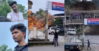 സിനിമ ഡയലോഗിനൊപ്പം സ്റ്റേഷന്‍ തകര്‍ക്കുന്ന വി.എഫ്.എക്സ്: യുവാക്കളെ കസ്റ്റഡിയിലെടുത്ത് പൊലീസ്