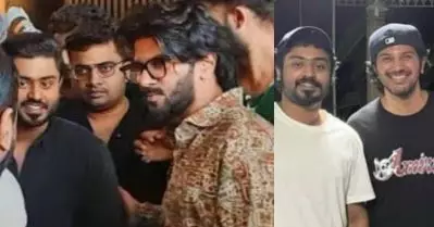 ഗോകുല്‍ എവിടെ? പിന്നില്‍ നിന്ന് മുന്നിലേക്ക് വിളിച്ച് ദുല്‍ഖര്‍; വിഡിയോ വൈറല്‍