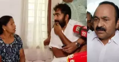‘ഇടതുപക്ഷം പറയുന്നത് സാങ്കേതികത്വം, ഞങ്ങളുടേത് മനുഷ്യത്വം’; സതിയമ്മയെ ചാണ്ടി ഉമ്മന്‍ സന്ദര്‍ശിച്ചു