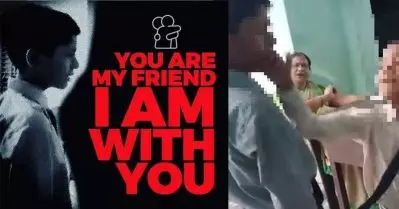 ‘യൂ ആര്‍ മൈ ഫ്രണ്ട്, ഐ ആം വിത്ത് യു’; യു.പിയില്‍ ഹേറ്റ് ക്രൈമിന് വിധേയനായ ബാലനെ ചേര്‍ത്തുപിടിച്ച് ക്യാംപയിന്‍