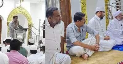 ‘പണ്ഡിതര്‍ ക്ഷമാപണം നടത്തട്ടെ’; എം.കെ. സക്കീര്‍ മഹല്ലില്‍ വിശ്വാസികളോട് സംസാരിക്കുന്ന ചിത്രം പങ്കുവെച്ച് ജലീല്‍