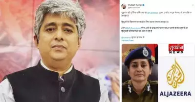 ‘ഹരിയാനയില്‍ ഹിന്ദുക്കളുടെ അറസ്റ്റിനായി അല്‍ജസീറ ഇടപെടുന്നു’; പ്രകോപന ട്വീറ്റ്, സുദര്‍ശന്‍ ന്യൂസ് എഡിറ്റര്‍ അറസ്റ്റില്‍