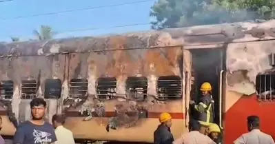 മധുരയില്‍ ട്രെയിനിന് തീപ്പിടിച്ച് ഒമ്പത് മരണം; നാല് പേരുടെ നില ഗുരുതരം