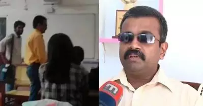 നിര്‍ഭാഗ്യകരം; വിദ്യാര്‍ത്ഥികള്‍ തെറ്റ് തിരുത്തണം; ക്ഷമിക്കാന്‍ തയ്യാറാണ്: മഹാരാജാസ് സംഭവത്തില്‍ അധ്യാപകന്‍