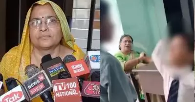 ഞാന്‍ ഭിന്നശേഷിക്കാരി, അതുകൊണ്ടാണ് കുട്ടികളെ കൊണ്ട് അടിപ്പിച്ചത്: ന്യായീകരിച്ച് യു.പിയിലെ അധ്യാപിക