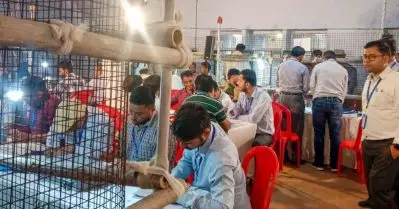 ത്രിപുരയില്‍ സി.പി.ഐ.എമ്മിന് തിരിച്ചടി; ബി.ജെ.പി മുന്നില്‍