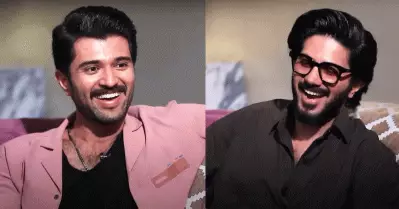 ‘കിങ് ഓഫ് കൊത്ത ലൈഗര്‍ പോലെയാവാതിരിക്കട്ടെ, സീതാരാമം പോലെ ഖുഷി ഹിറ്റാവട്ടെ’; ചര്‍ച്ചയായി പഴയ സംഭാഷണം