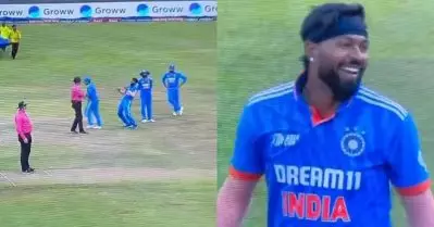 ഇങ്ങനെ പേടിച്ചാലോ അമ്പയറേ, ബാ കളിക്കാം… ചിരിയുണര്‍ത്തി കുങ്ഫു പാണ്ഡ്യ