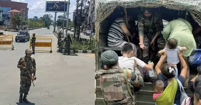 വിഭജനം പൂര്‍ണമാകുന്നു; ഇംഫാലില്‍ നിന്ന് അവസാന കുകിയെയും ബലം പ്രയോഗിച്ച് നീക്കി