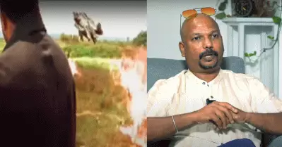 മമ്മൂക്കക്ക് നേരെ തെറിച്ചുവന്നത് വണ്ടിയുടെ ഭാഗമല്ല, ഹൈപ്പ് കിട്ടാന്‍ അങ്ങനെയാക്കി; വെളിപ്പെടുത്തി ആര്‍ട്ട് ഡയറക്ടര്‍