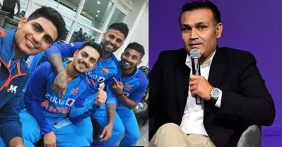 ഒരു ഇരുന്നൂറ് റണ്‍സൊക്കെ നേടണം, കുറച്ചു വയസായാല്‍ ഇങ്ങനെ കളിക്കാനാകില്ല; ഇന്ത്യന്‍ യുവതാരത്തോട് സേവാഗ്