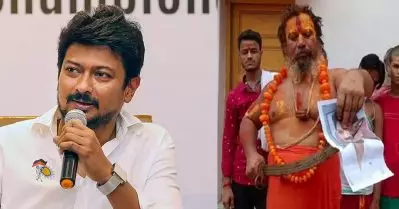 ‘എന്റെ തലയ്ക്ക് 10 രൂപയുടെ ചീപ്പ് മതി,’ സന്ന്യാസിക്ക് മറുപടിയുമായി ഉദയനിധി സ്റ്റാലിൻ