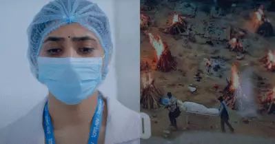 കൂട്ടിയിട്ട് കത്തിക്കുന്ന ശവശരീരങ്ങളുടെ ദൃശ്യങ്ങളുമായി വിവേക് അഗ്നിഹോത്രിയുടെ വാക്‌സിന്‍ വാര്‍ ട്രെയ്‌ലര്‍