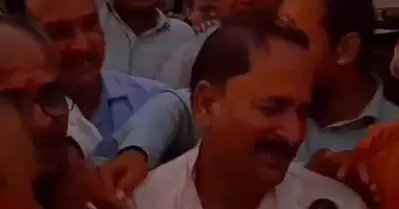 സീറ്റ് നിഷേധിച്ചു; മാധ്യമങ്ങള്‍ക്ക് മുന്‍പില്‍ പൊട്ടിക്കരഞ്ഞ് ബി.ജെ.പി നേതാവ്