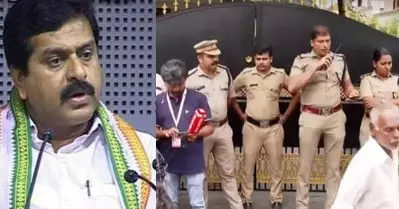 13 കോടി രൂപ നഷ്ടമായെന്ന് ആരോപണം; മുൻമന്ത്രി വി.എസ്. ശിവകുമാറിന്റെ വീട്ടിൽ നിക്ഷേപകരുടെ പ്രതിഷേധം